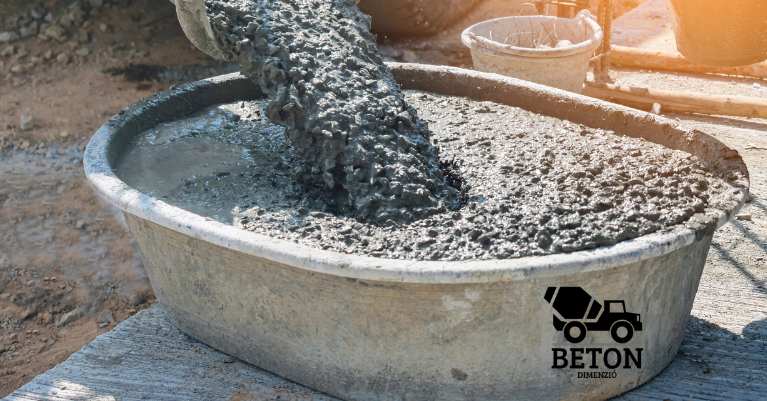 Beton keverési arányok: tartós beton lépésről lépésre