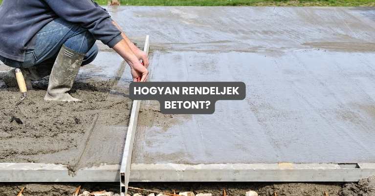 Hogyan működik a beton rendelés? Mennyibe kerül? Mikor szállítunk?