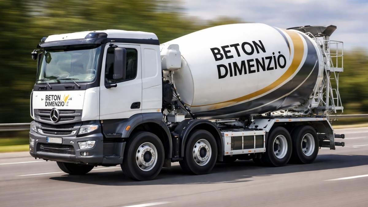 Mixerbeton árlista 2026 – Beton Dimenzió Kft. Budapest