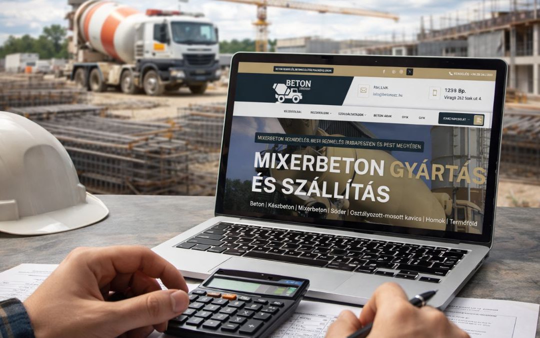 Beton árak – aktuális beton árak Budapesten és Pest megyében
